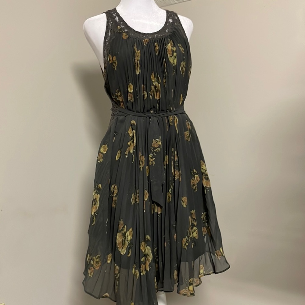 Free People Pleated Dress